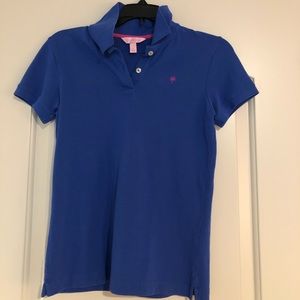 Blue Lilly Pulitzer polo shirt